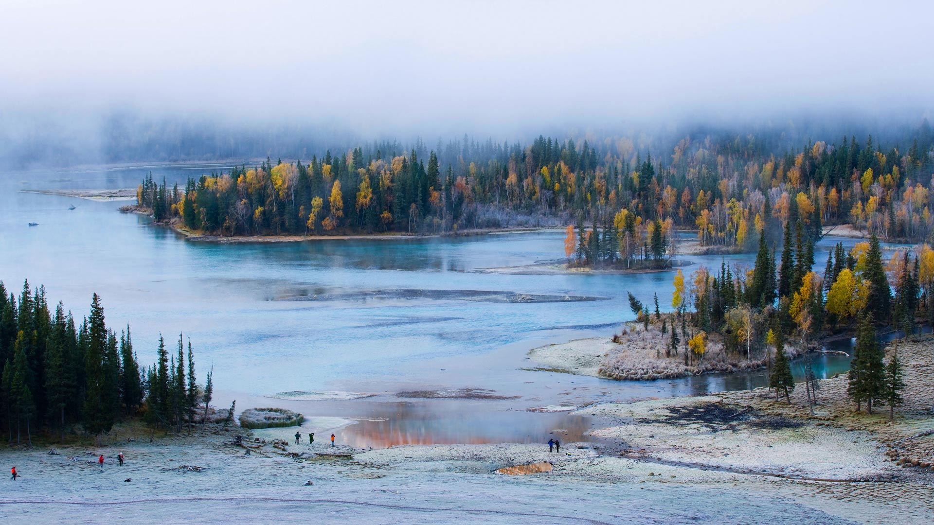 Xinjiang Kanas Lake