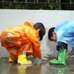 Children In The Rain