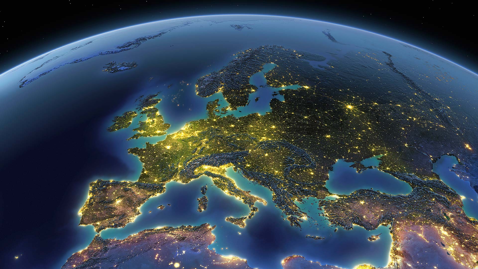 Europe From Space Bing Wallpaper Download
