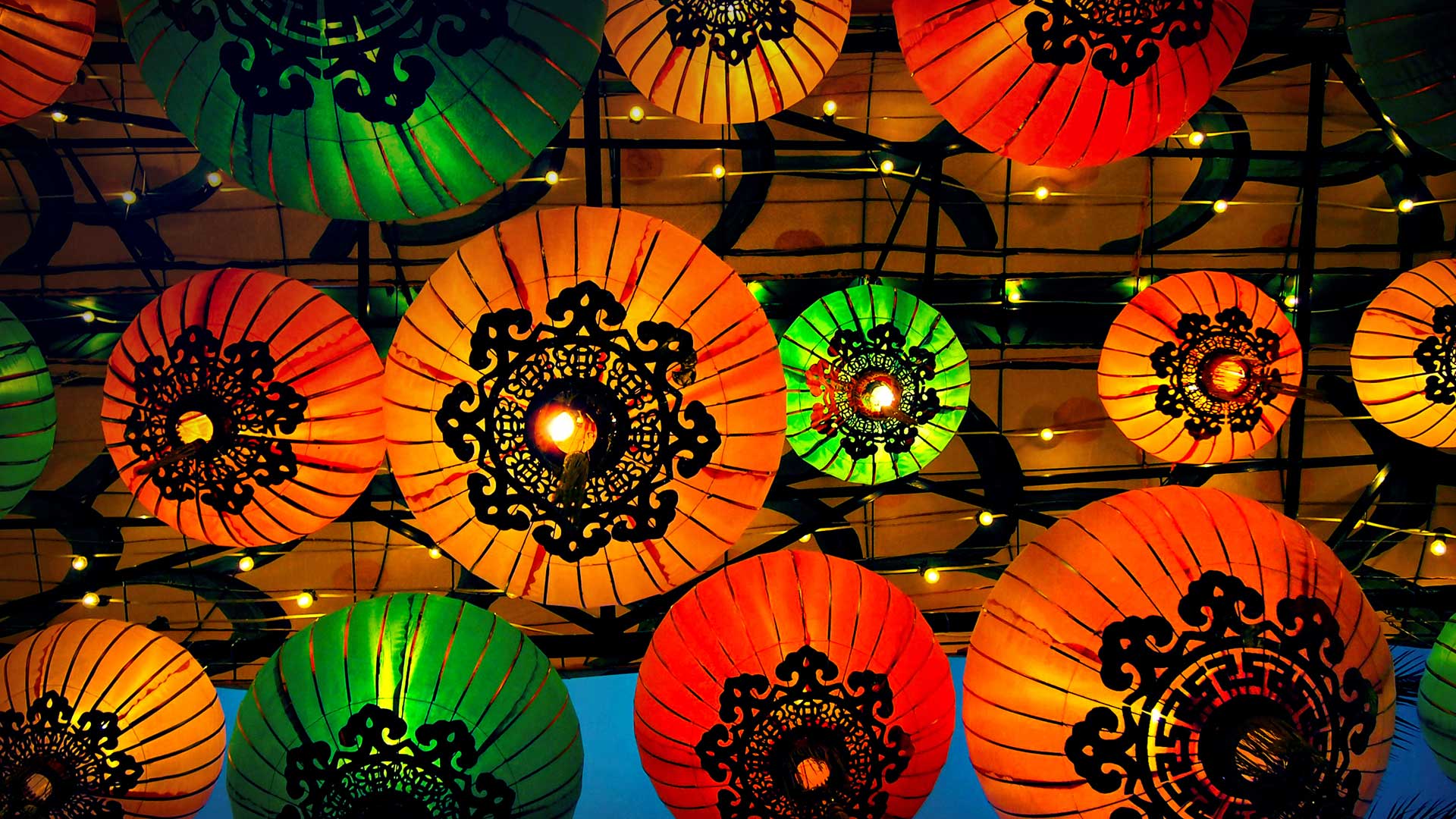 Lanterns Colorful