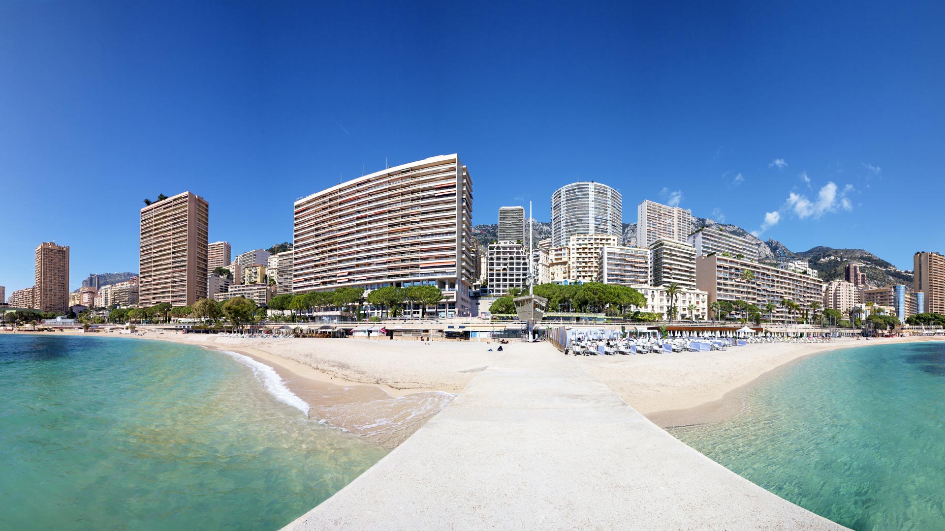 Monaco Beach – Bing Wallpaper Download