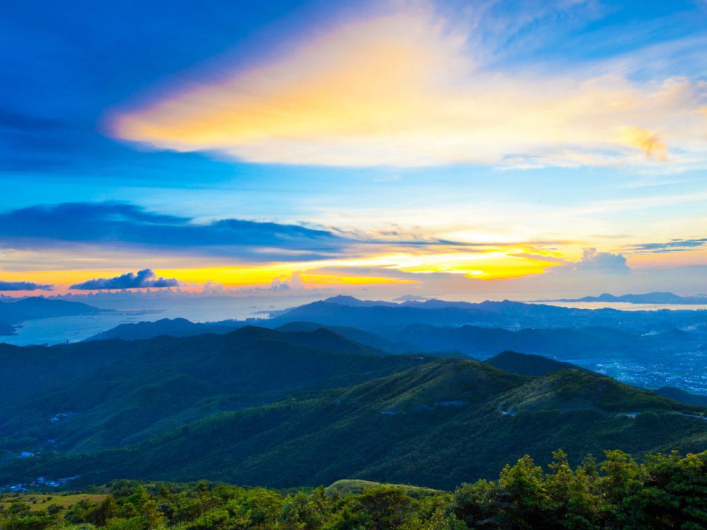 Mountain Sunset Bing Wallpaper Download