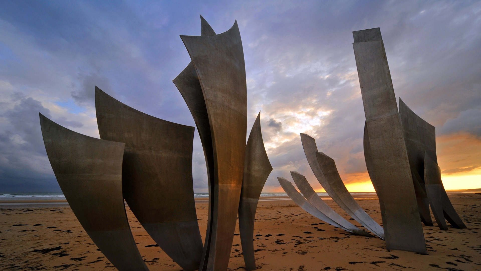 Omaha Beach Monument