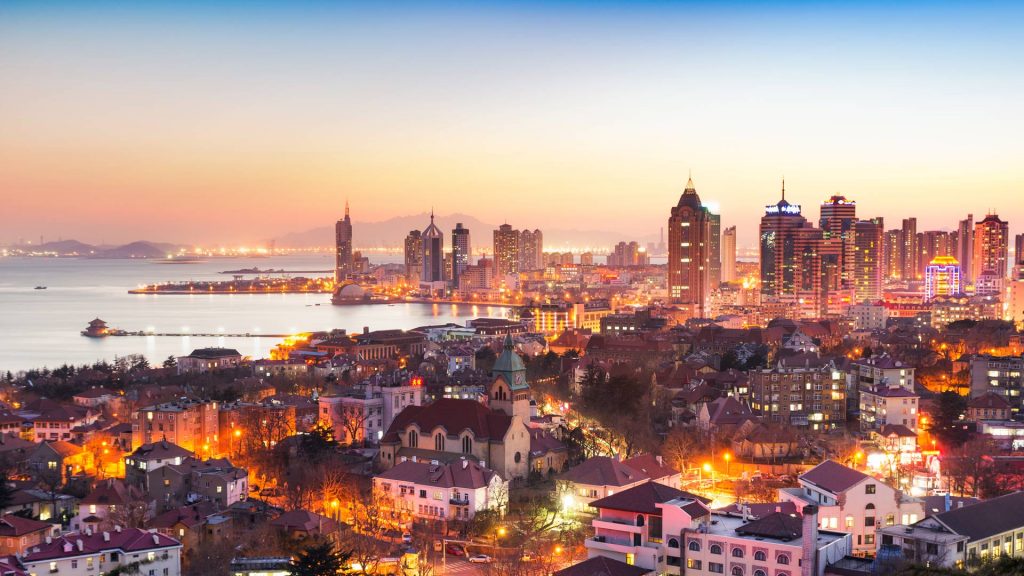 Qingdao Night Scenery