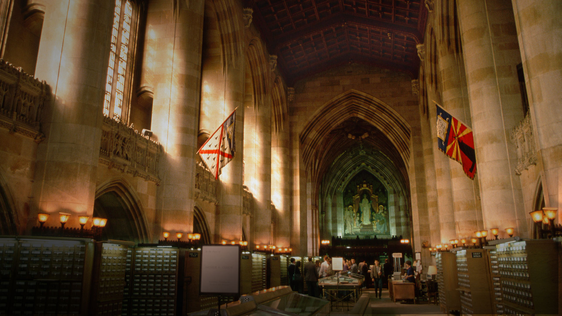 sterling library tour