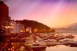 Sun Moon Lake Sunset