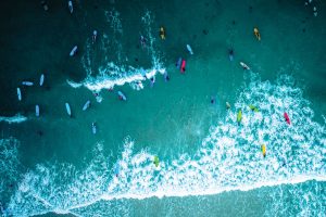 Surfing Cornwall