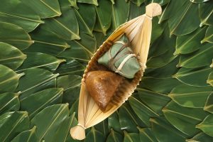 Zongzi And Leaves