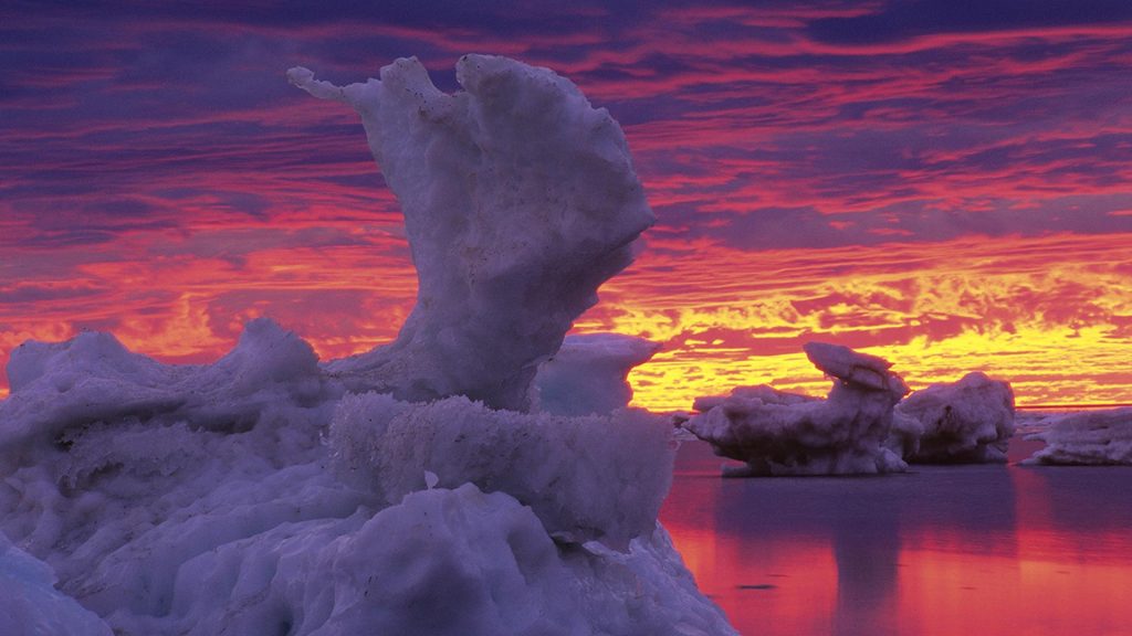 Iceberg Sky Bing Wallpaper Download