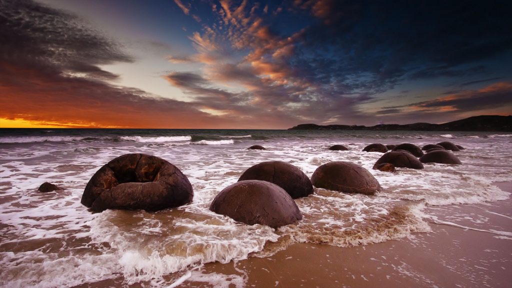 Moeraki Boulders NZ