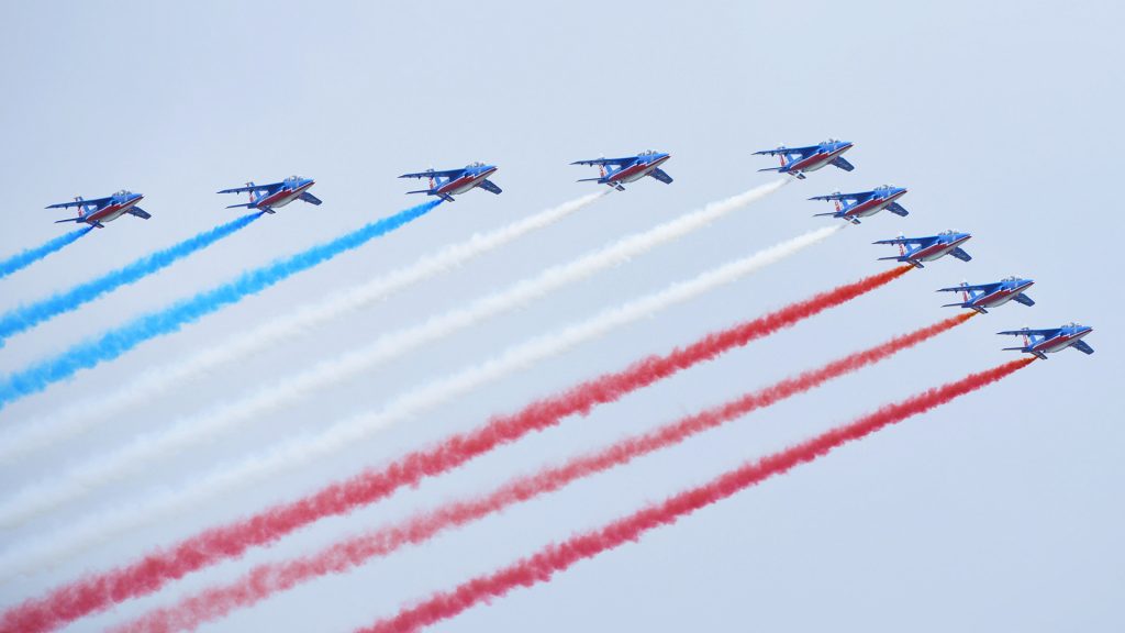 Patrouille France Bastille Day