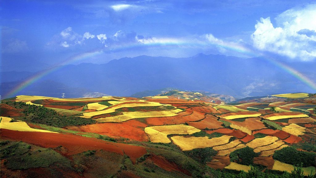 Rainbow Over Area