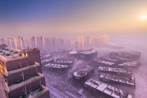 Smoggy Beijing