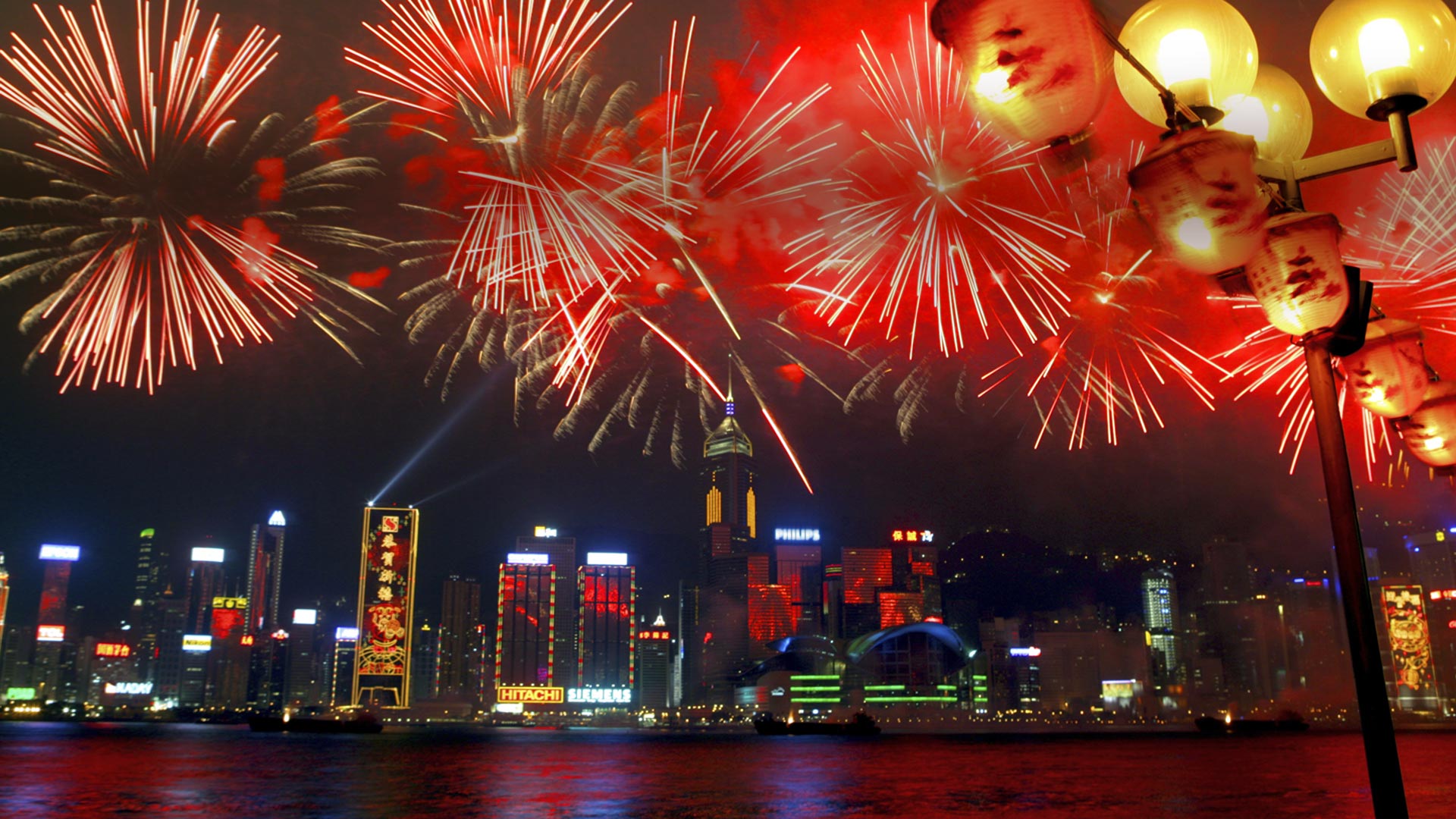 Victoria Harbour Fireworks