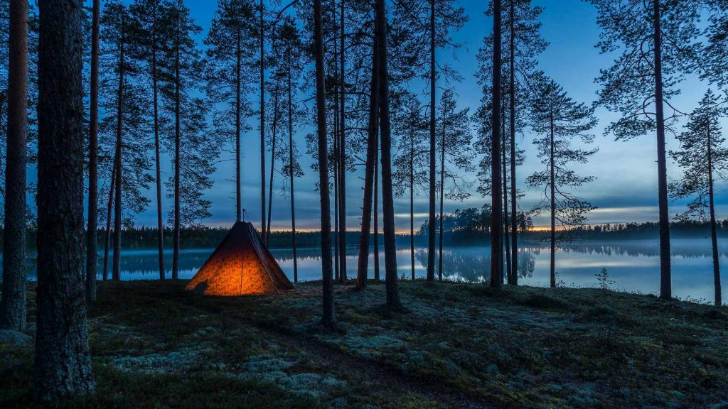 Finland Camping – Bing Wallpaper Download