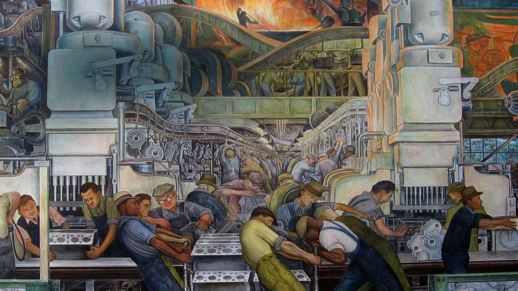 Detroit Industry Mural – Bing Wallpaper Download