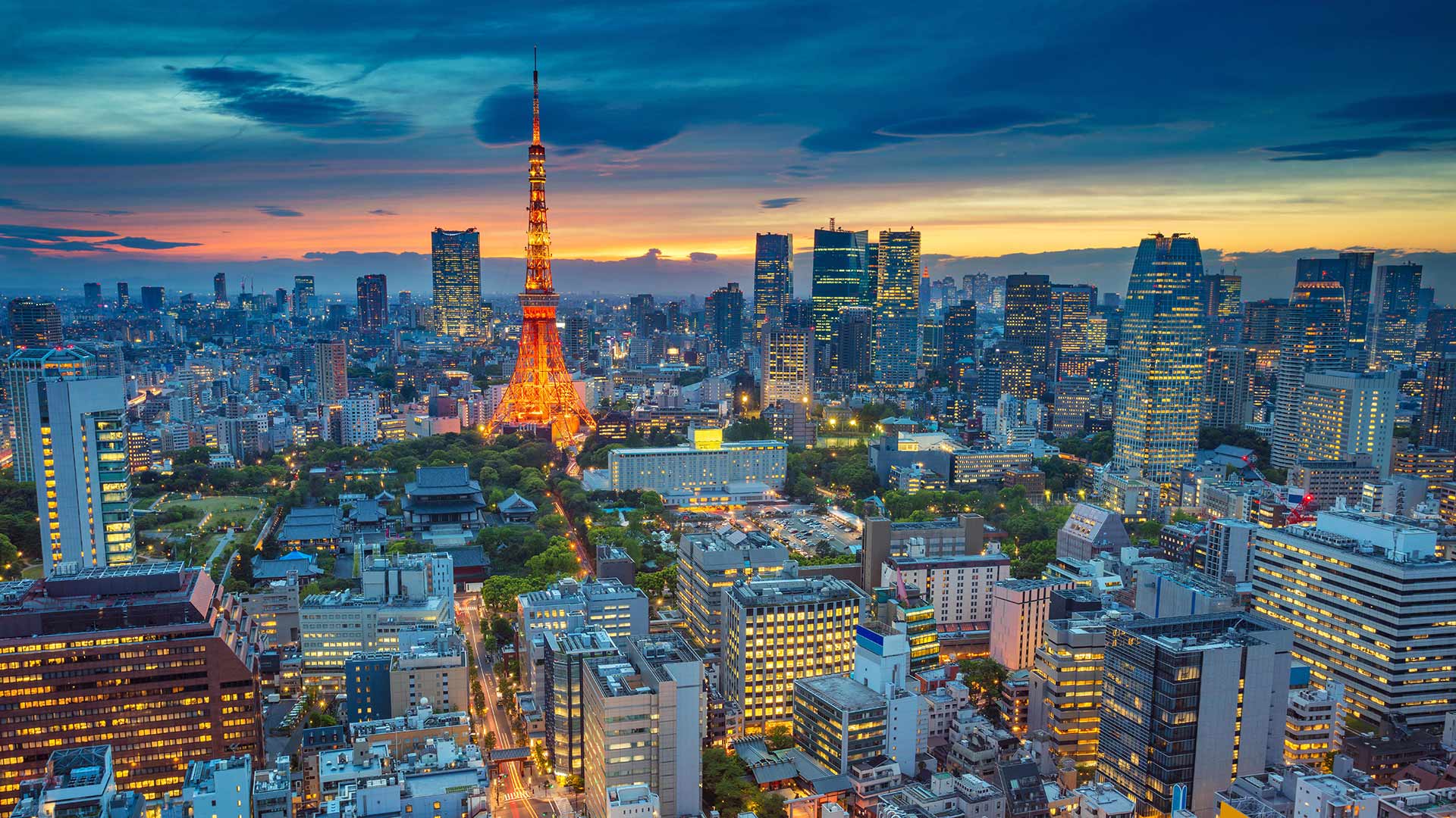 Tokyo Skyline – Bing Wallpaper Download