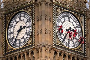 Abseilers Big Ben