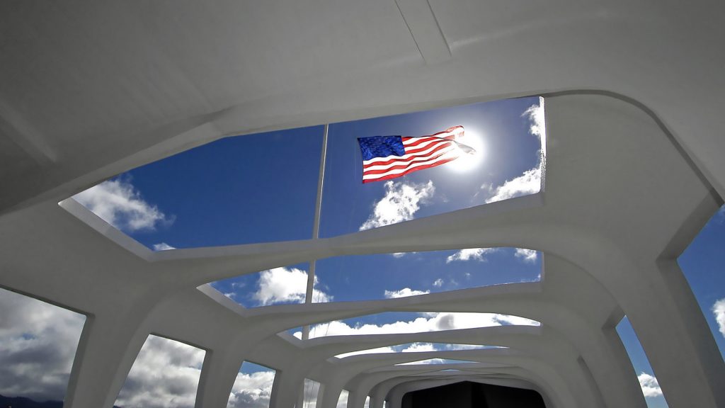 Flag Above Arizona