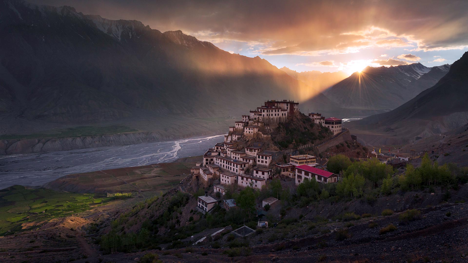 Spiti Monastery Bing Wallpaper Download