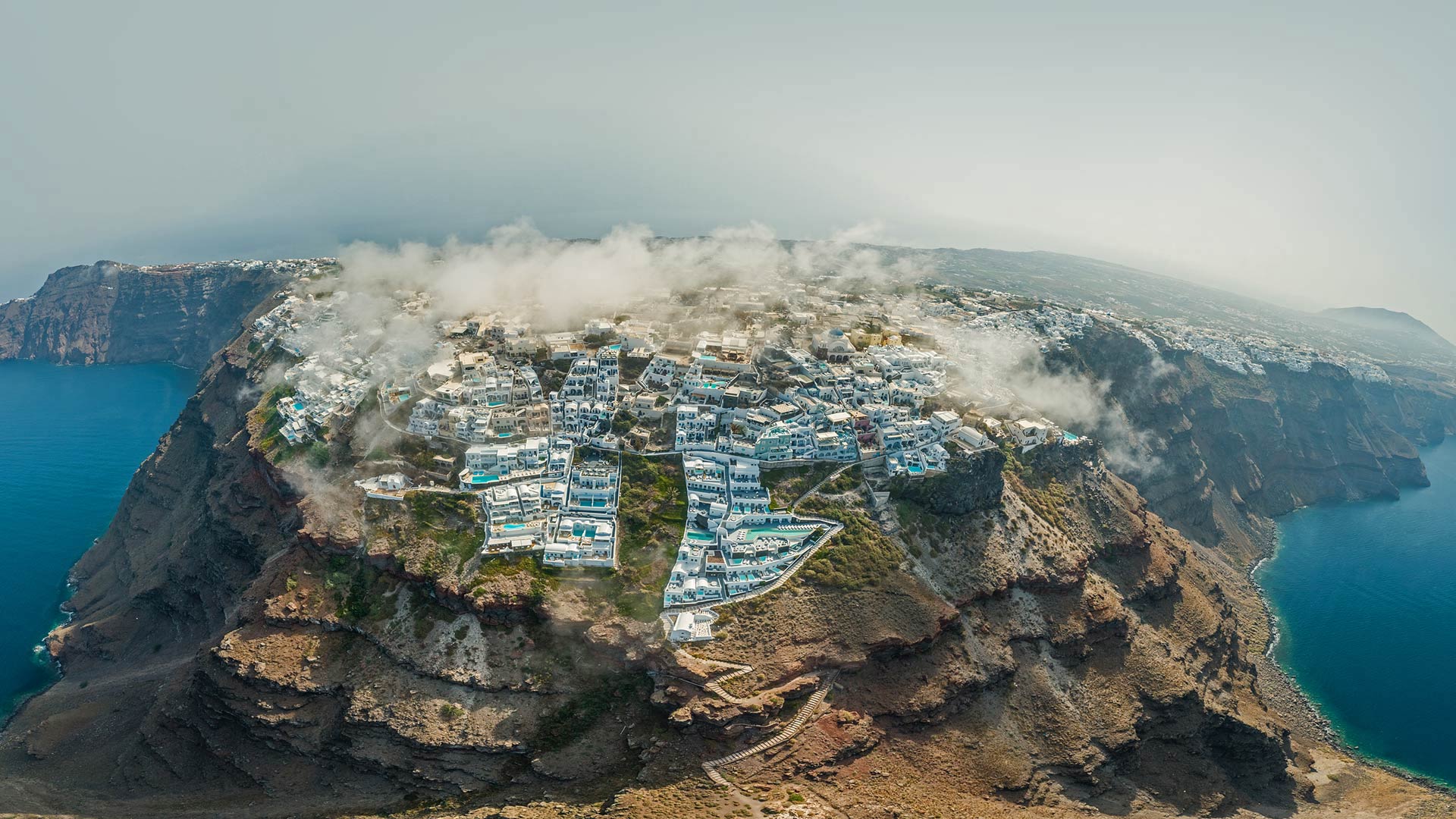 Santorini Aerial