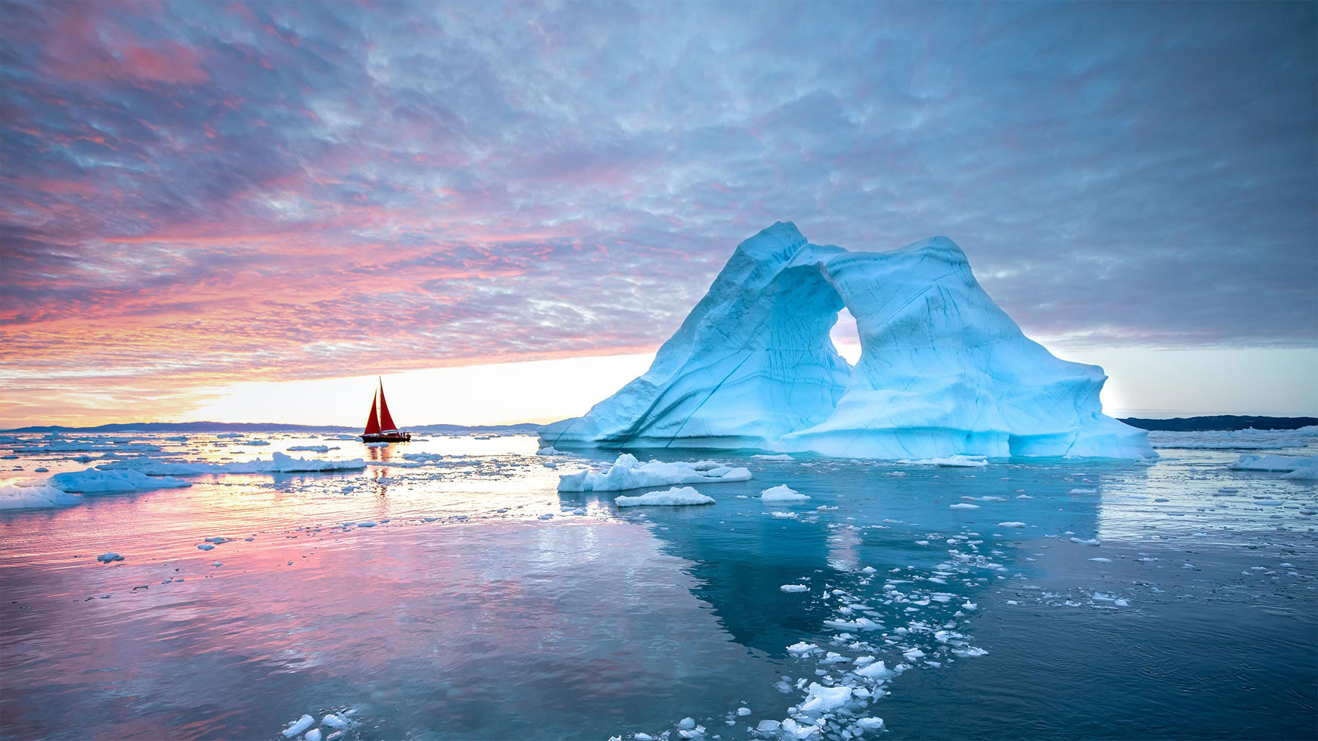 Red Sailboat