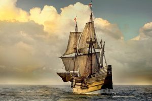 Mayflower Sails