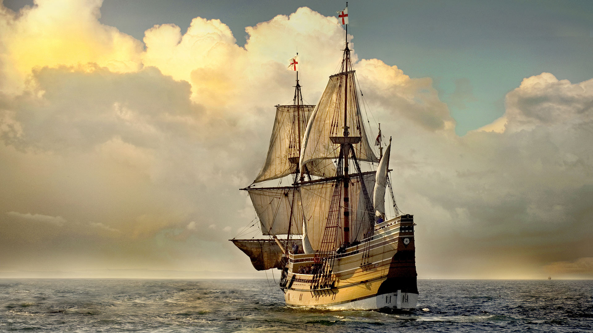 Mayflower Sails