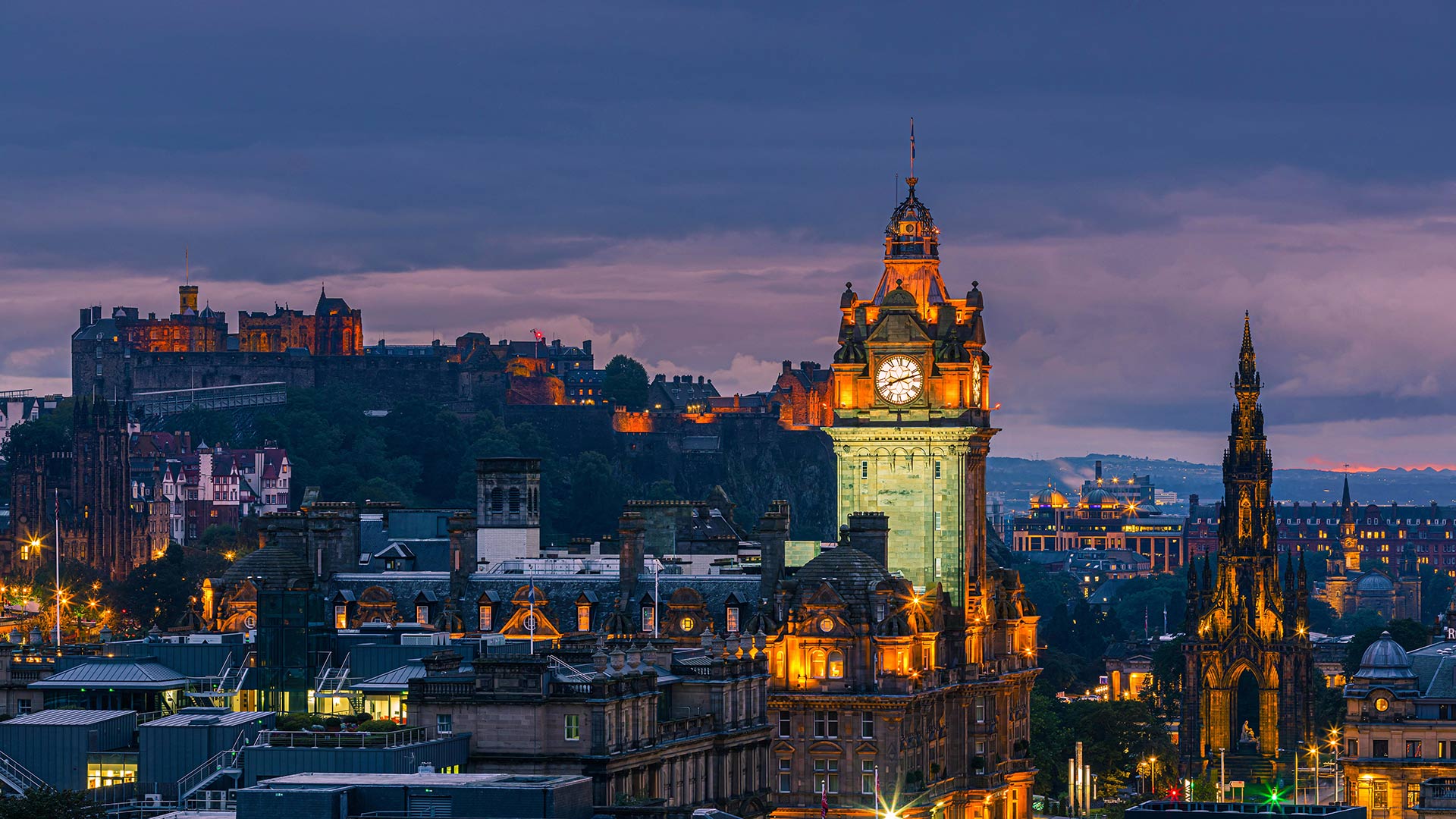 Edinburgh Skyline – Bing Wallpaper Download