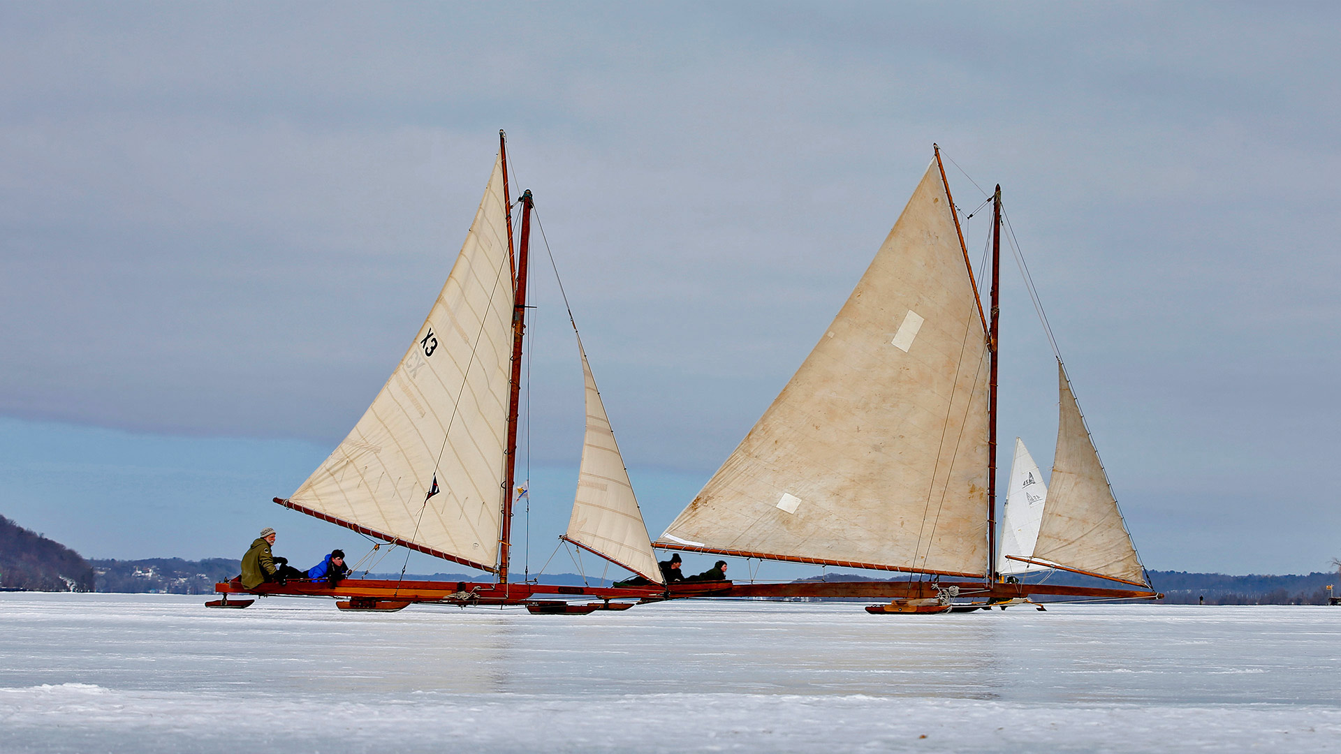 Ice Sailing