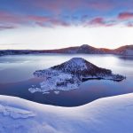 Snow Crater Lake