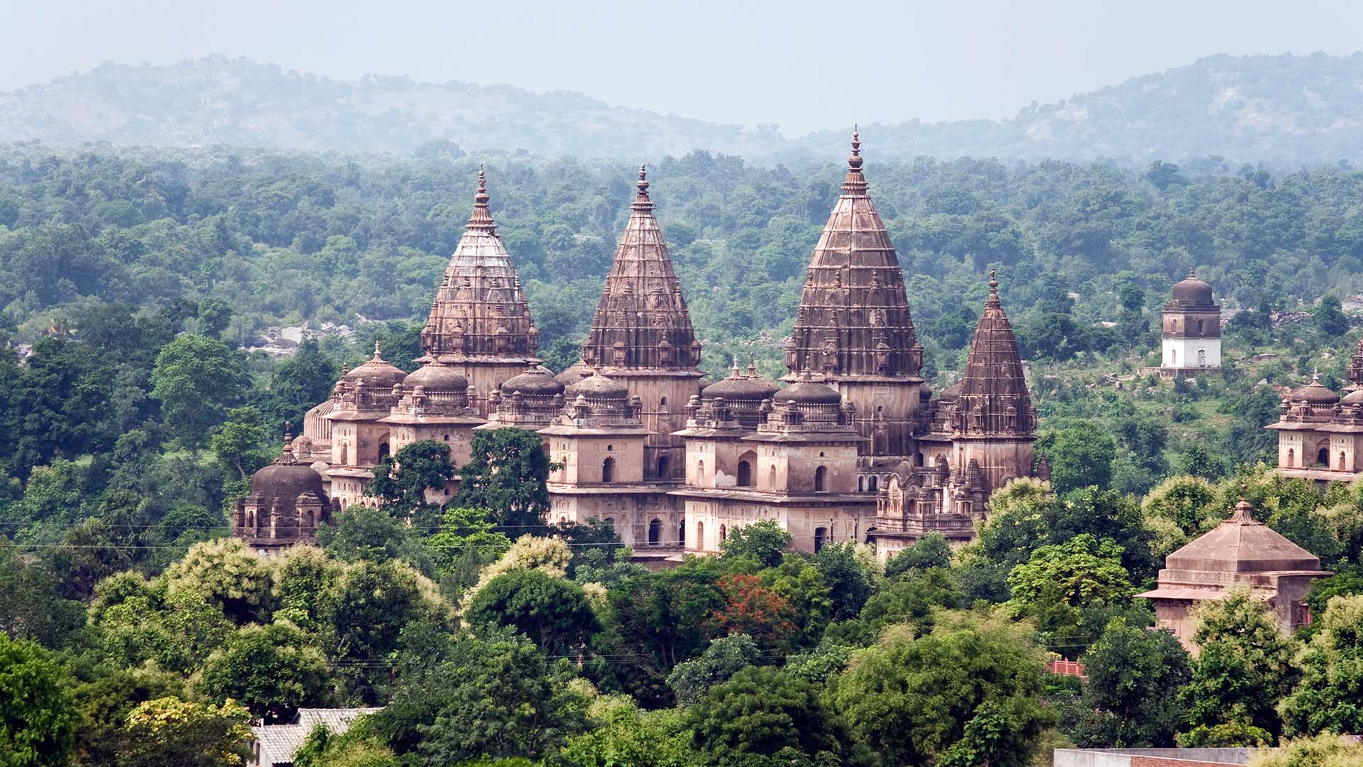 Chhatris Orchha