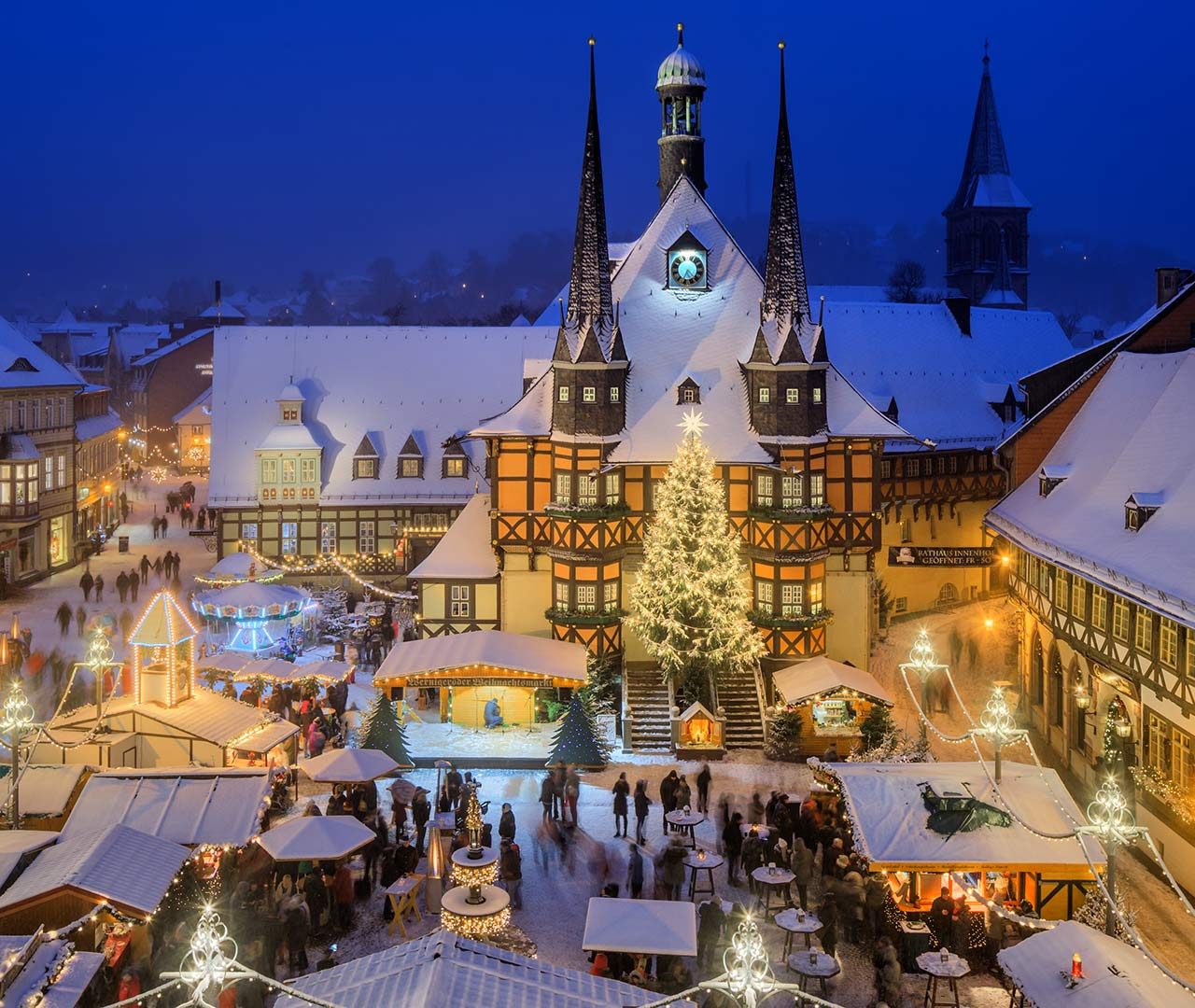 Wernigerode Weihnachtsmarkt – Bing Wallpaper Download