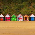 Xmas Beach Huts