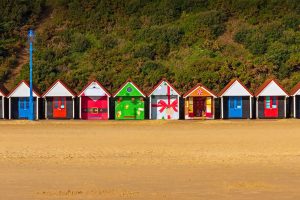 Xmas Beach Huts