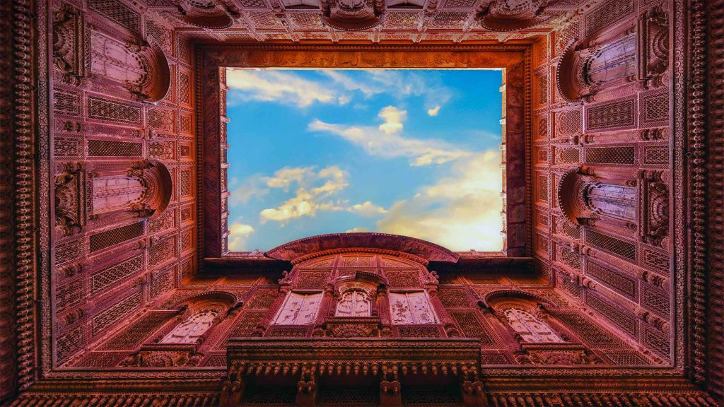 Mehrangarh Courtyard