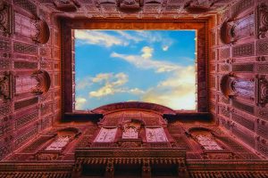 Mehrangarh Courtyard