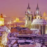 Snowy Prague