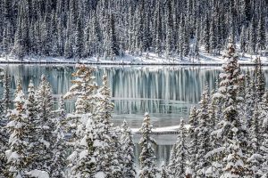 Frozen Lake Banff