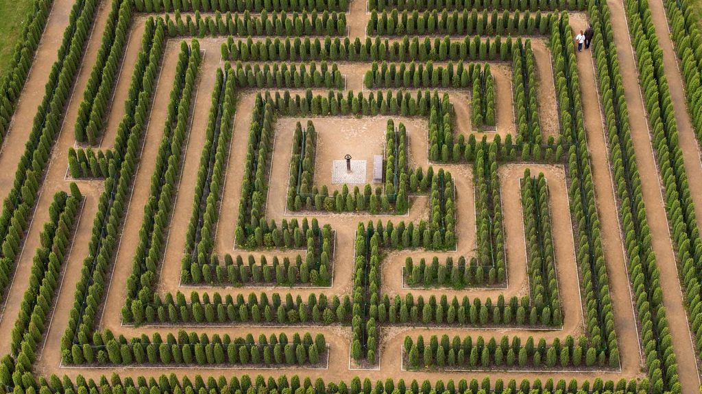 Irrgarten Teichland