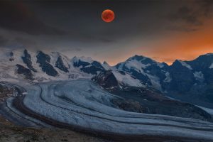 Bernina Blood Moon