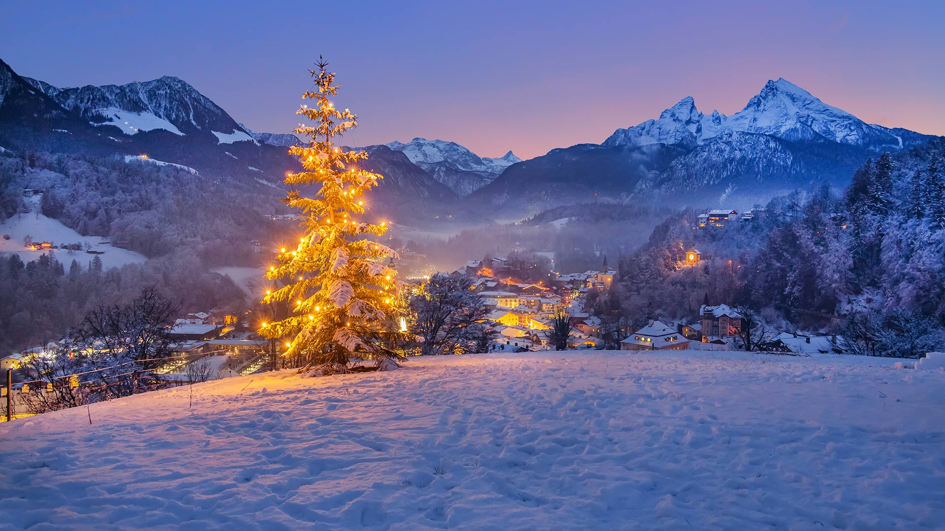 Weihnachten Watzmann