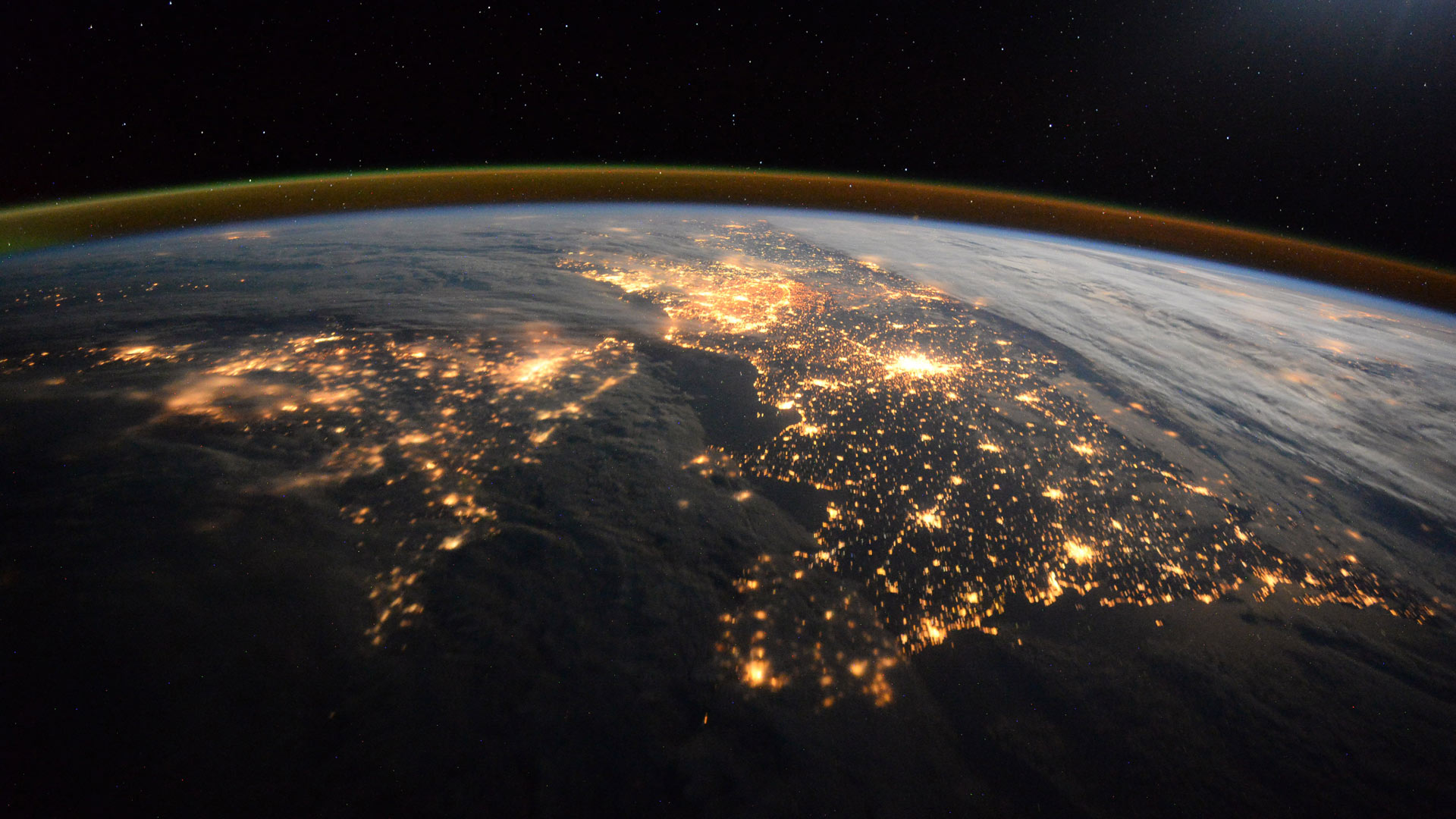 Europe From ISS