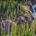 Waterfalls Sunwapta Valley