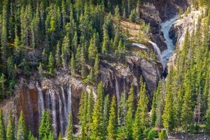 Waterfalls Sunwapta Valley