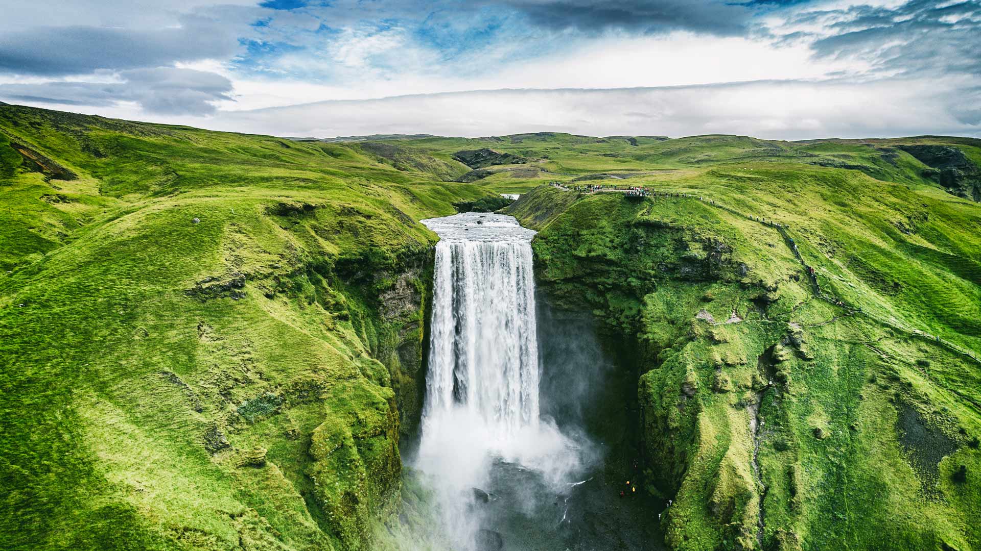 Skogafoss Waterfall