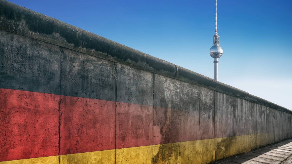 German Flag Wall