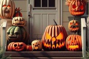 Halloween Porch AI