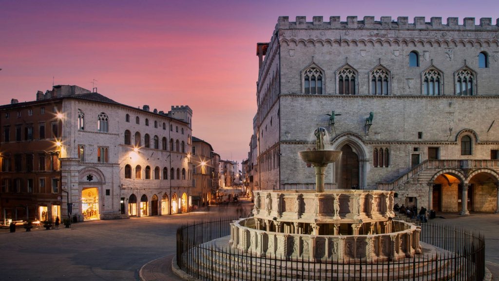 Perugia Fountain Eurochocolate