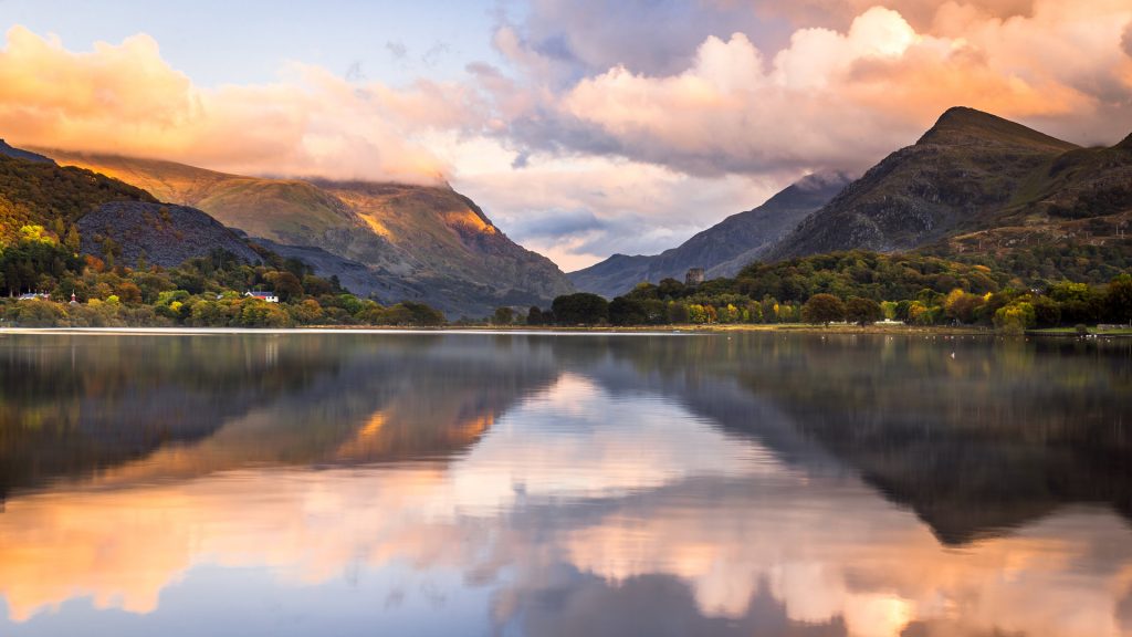 Llanberis Snowdonia Sunset